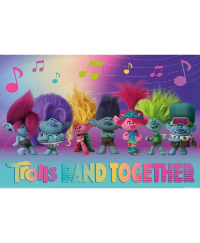 Trolls: Band Together Perfect Harmony - plakat