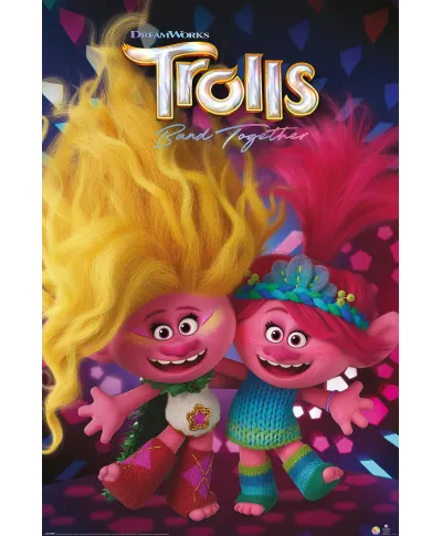 Trolls: Band Together Viva and Poppy - plakat