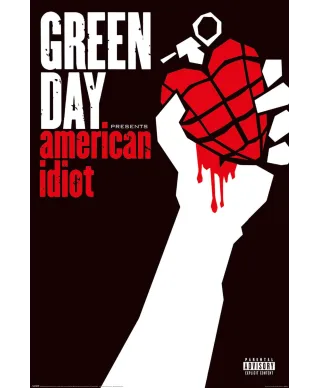 Green Day American Idiot - plakat