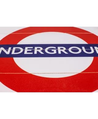 Obraz na drewnie - London Underground Sign