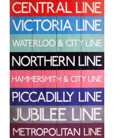 Obraz na drewnie - London Transport