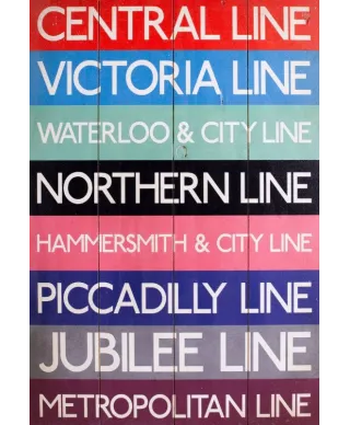 Obraz na drewnie - London Transport