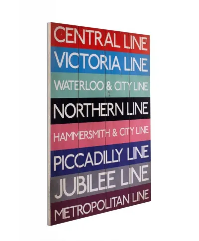 Obraz na drewnie - London Transport