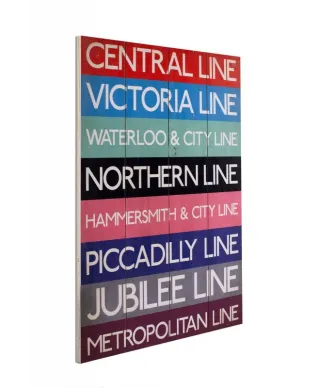 Obraz na drewnie - London Transport