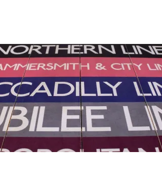 Obraz na drewnie - London Transport