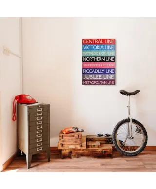 Obraz na drewnie - London Transport