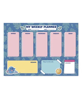 Disney Stitch - planer tygodniowy A4