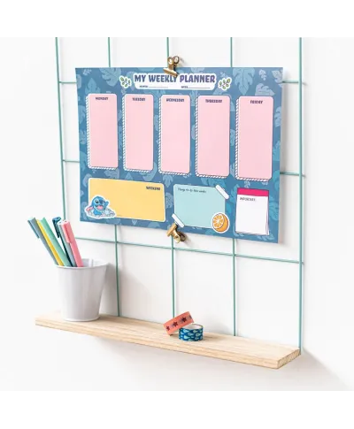 Disney Stitch - planer tygodniowy A4