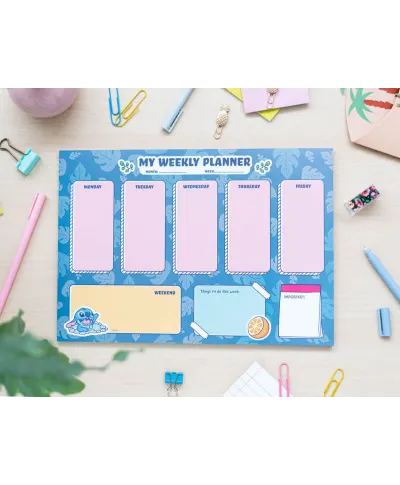 Disney Stitch - planer tygodniowy A4