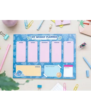 Disney Stitch - planer tygodniowy A4