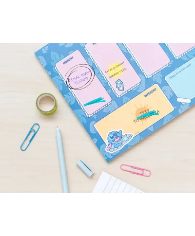 Disney Stitch - planer tygodniowy A4