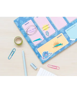 Disney Stitch - planer tygodniowy A4