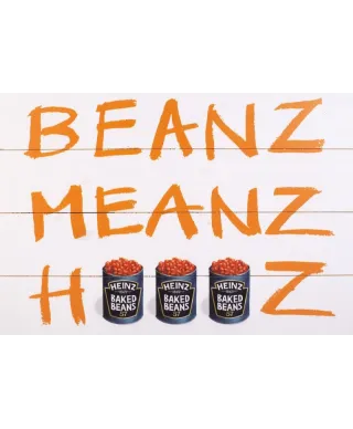 Obraz na drewnie - Heinz (Beanz Meanz Heinz)