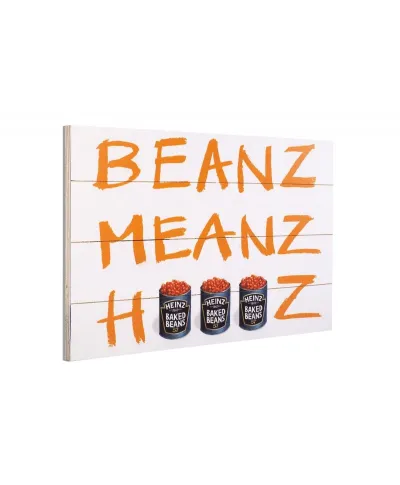 Obraz na drewnie - Heinz (Beanz Meanz Heinz)