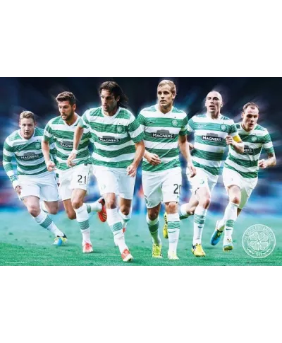 Celtic zawodnicy 13/14 - plakat
