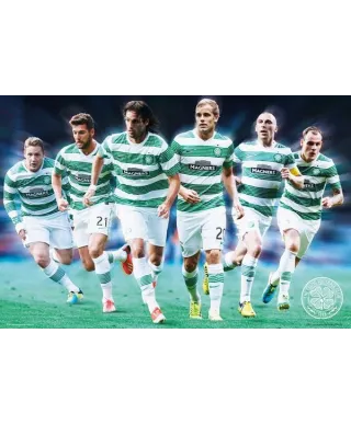 Celtic zawodnicy 13/14 - plakat
