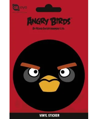 Angry Birds / Wściekłe ptaki Black Bird - naklejka