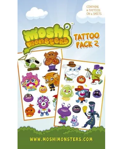 Moshi Monsters Characters - tatuaż