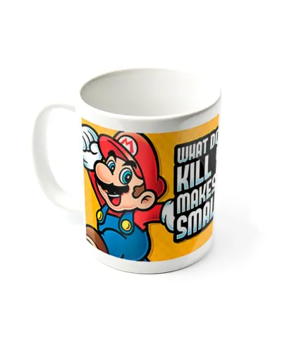 Super Mario Makes You Smaller - kubek