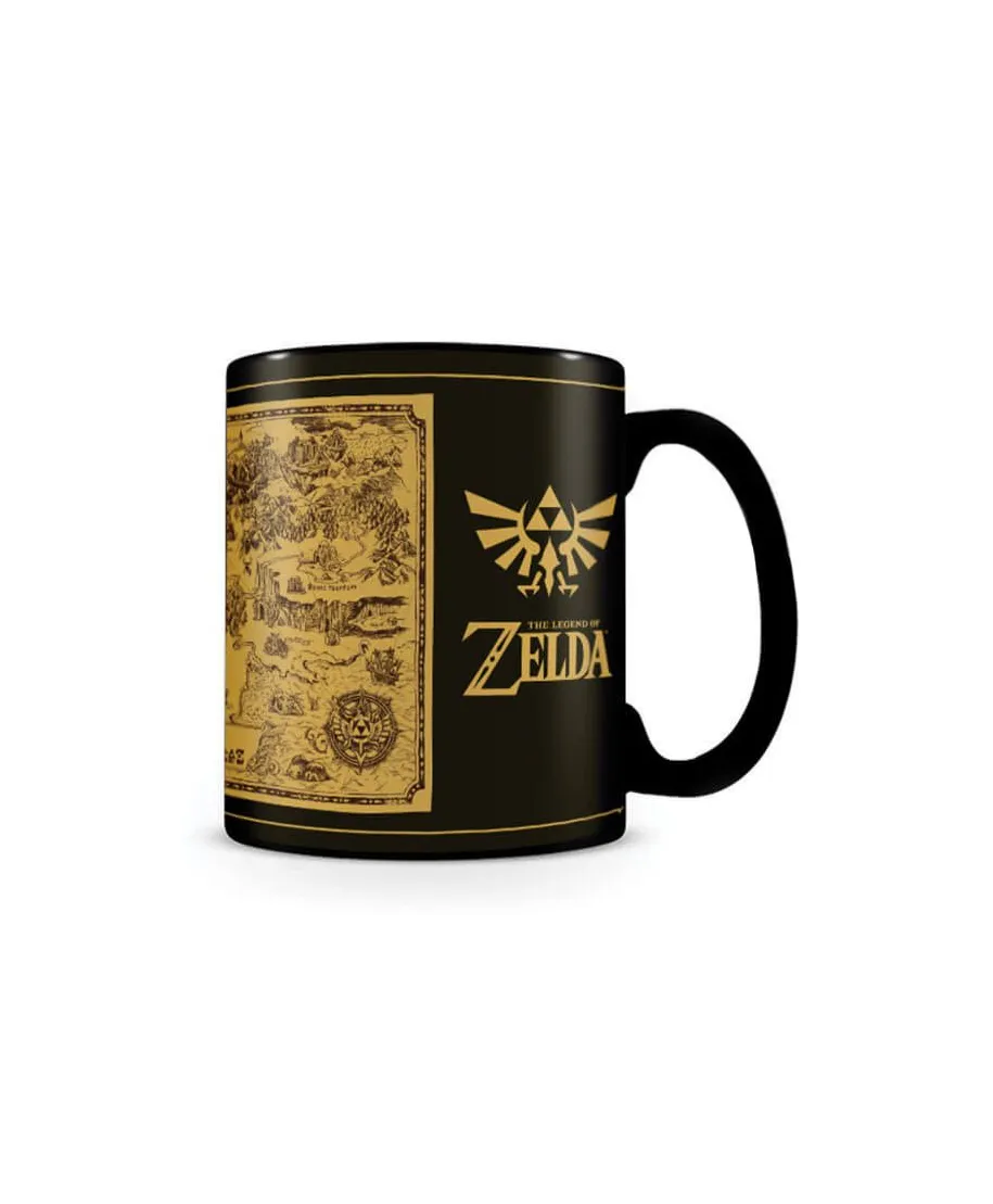 The Legend Of Zelda Map - magiczny kubek
