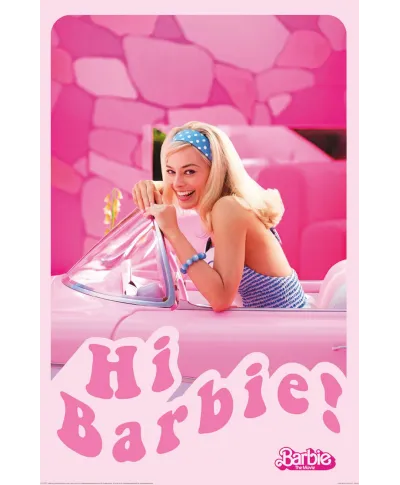 Barbie Hi Barbie - plakat