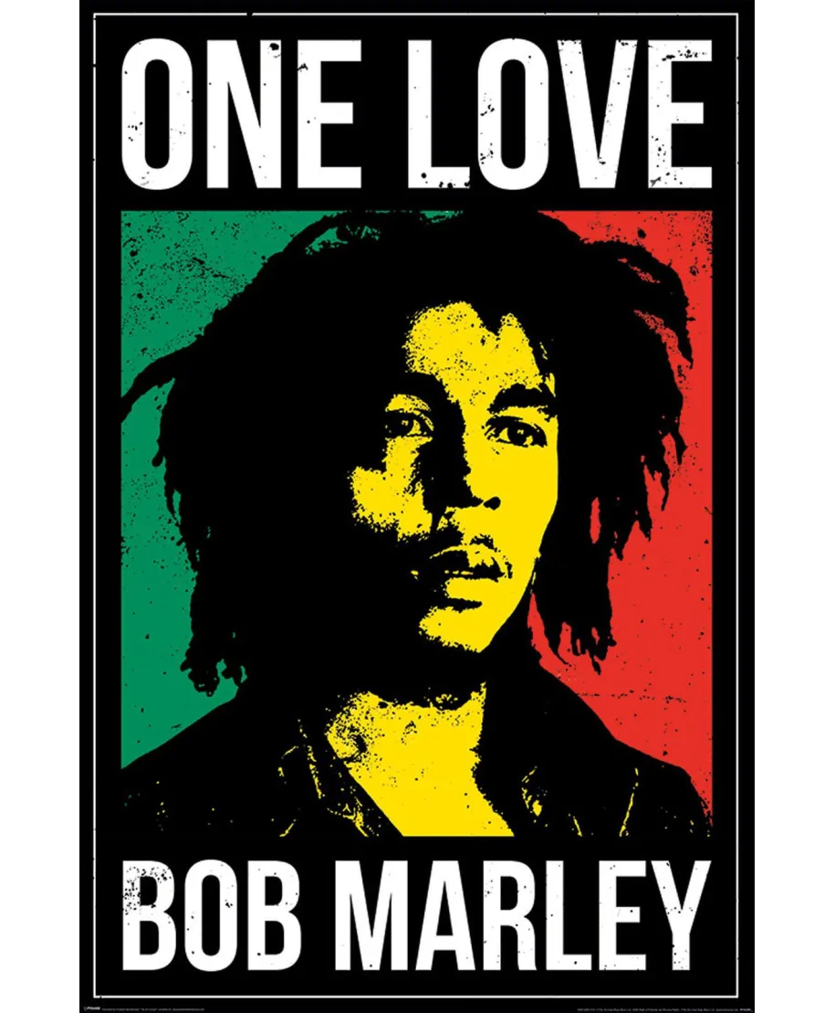 Bob Marley One Love - plakat