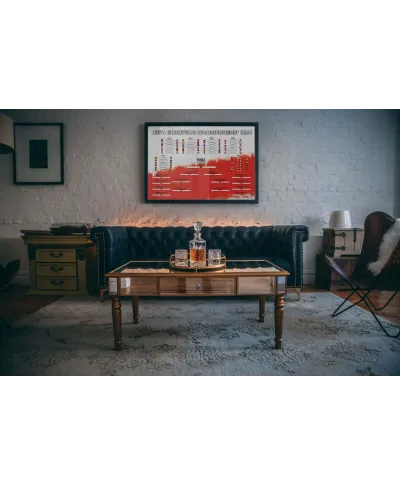 Tabela Euro 2024 - plakat w wersji angielskiej