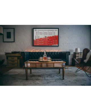 Tabela Euro 2024 - plakat w wersji angielskiej