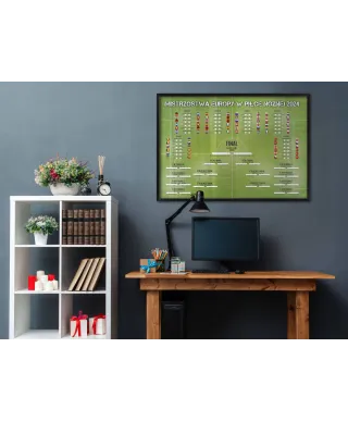 Euro 2024 Terminarz Rozgrywek - plakat