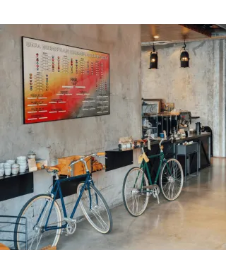 Tabela Mistrzostw Europy w Piłce Nożnej 2024 - plakat w wersji angielskiej