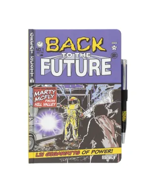 Back To The Future - notes A5 z długopisem