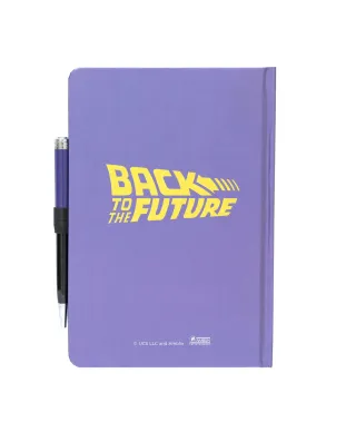 Back To The Future - notes A5 z długopisem