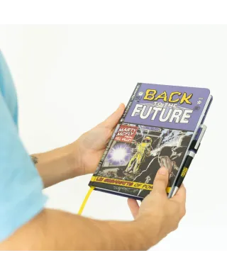 Back To The Future - notes A5 z długopisem