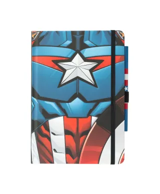 Marvel Capitan America - notes A5 z długopisem