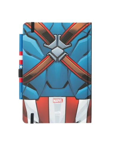 Marvel Capitan America - notes A5 z długopisem