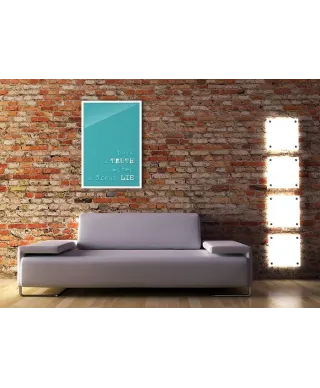 Half a truth - plakat