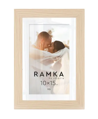 Ramka na zdjęcia 10x15 cm Buk