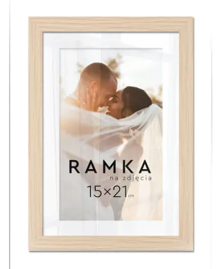 Ramka na zdjęcia 15x21 cm Buk