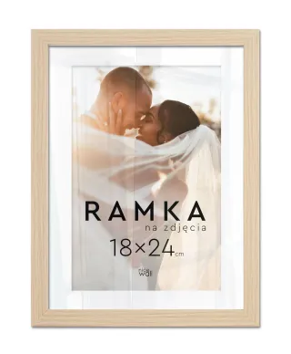 Ramka na zdjęcia 18x24 cm Buk