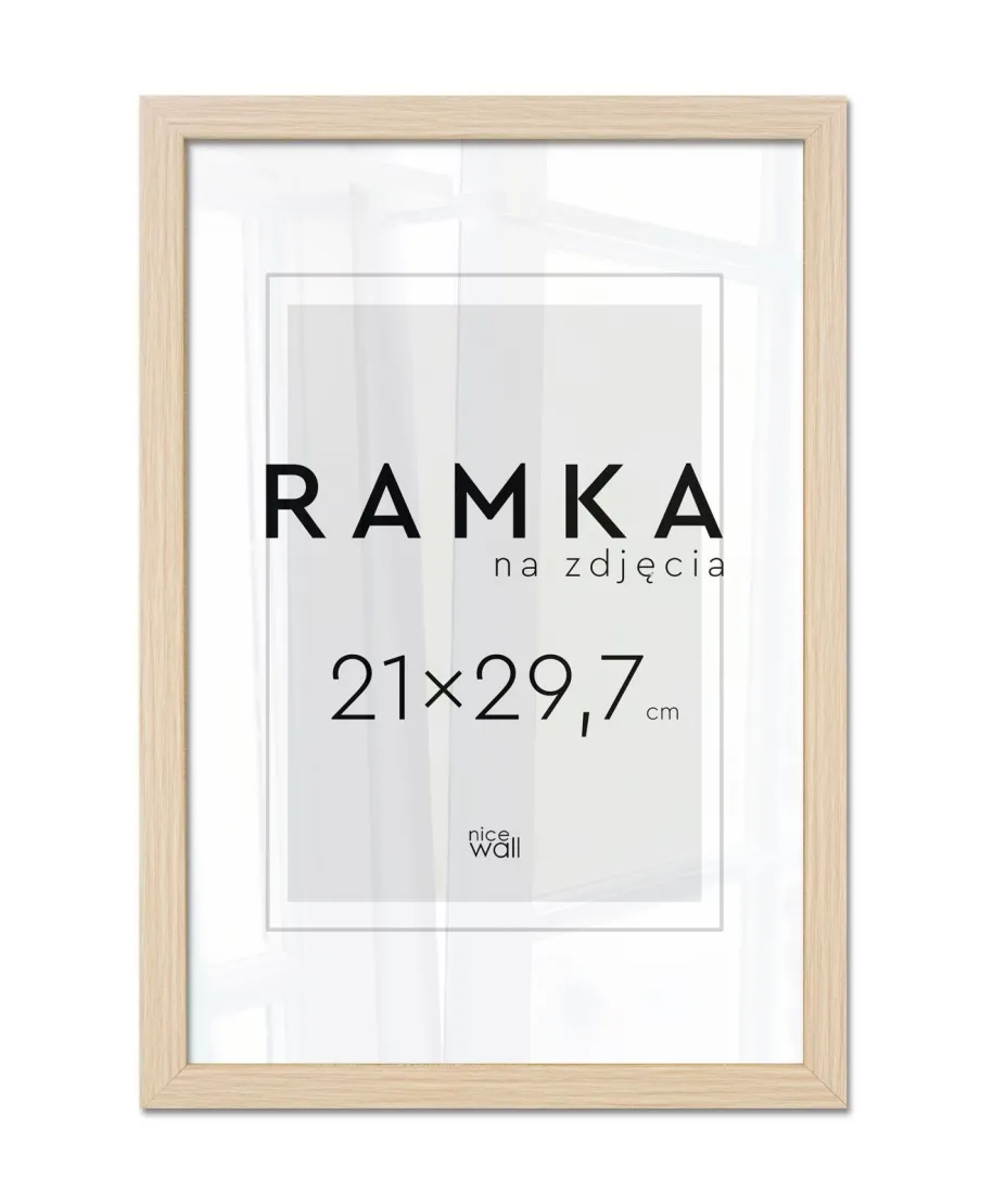 Ramka na zdjęcia 21x29,7 cm Buk A4