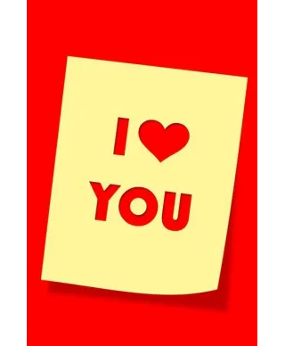 I love you - plakat