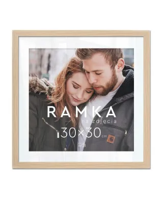 Ramka na zdjęcia 30x30 cm Buk