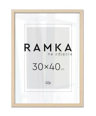 Ramka na zdjęcia 30x40 cm Buk