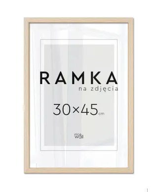 Ramka na zdjęcia 30x45 cm Buk