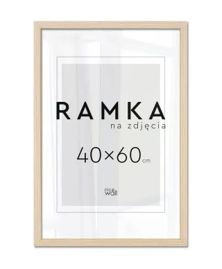 Ramka na zdjęcia 40x60 cm Buk