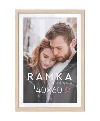 Ramka na zdjęcia 40x60 cm Buk