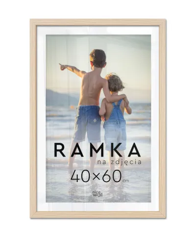Ramka na zdjęcia 40x60 cm Buk
