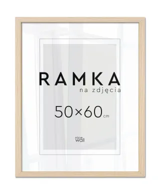 Ramka na zdjęcia 50x60 cm Buk