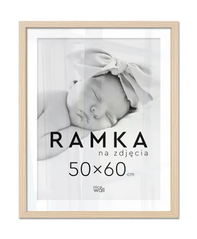 Ramka na zdjęcia 50x60 cm Buk