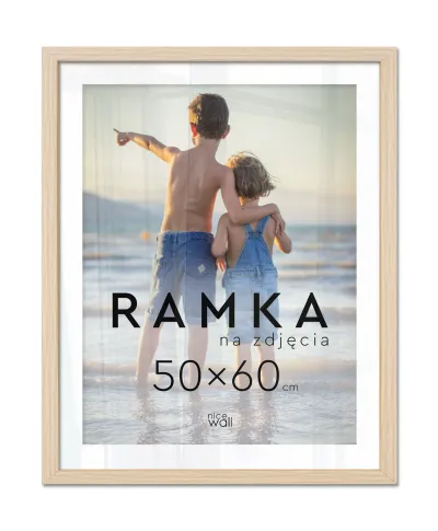 Ramka na zdjęcia 50x60 cm Buk